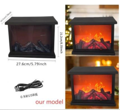 slomart ATL AG854A LED svetilka v obliki kamina 28x15x21cm
