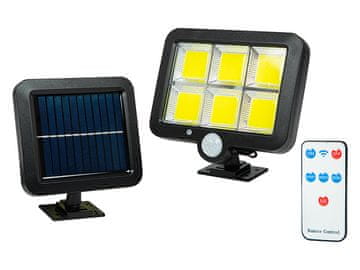 LAMPA Blow 87-497# Solarna zunanja LED svetilka 30W s senzorjem gibanja in mraka, 5m kabel