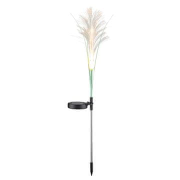 LAMPA PLASTROL SUNARI FLS-81 Solarna vrtna svetilka okrasna trava, 3000K