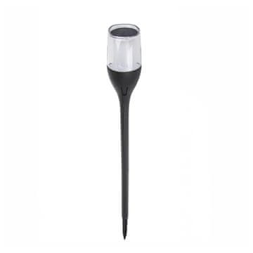 LAMPA PLASTROL Sončna LED svetilka Pochodnia (Črna, IP44)