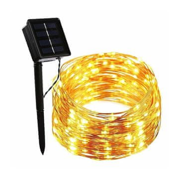 LAMPA PLASTROL Sončna LED svetilka Sunari FLS-82 (Bakrena žica, 22m, IP44)