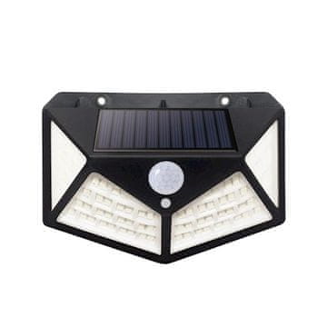 LAMPA PLASTROL Sončna LED svetilka Sunari FLS-65 (100 SMD, PIR, 6W, 6000K)