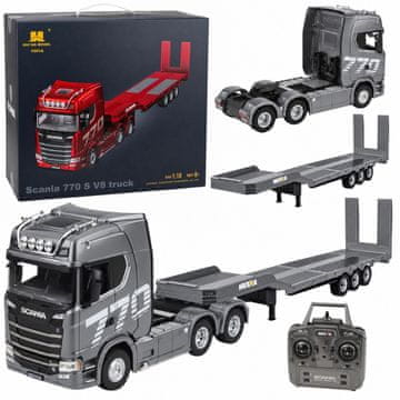slomart Huina 1501A - Rc težka tovornjak Scania 770S z prikolico 1:18