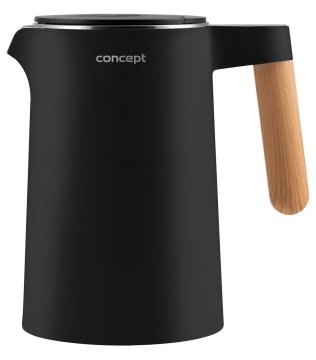 slomart Concept RK3301 dvojni kuhalnik vode, 1.5L, črn