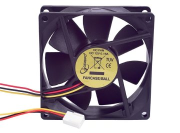 slomart Gembird ventilator 80x80x25mm, 3-pin, BALL ležaj