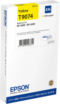 Epson Epsonovo črnilo serije WF-6xxx rumeno XXL - 69ml