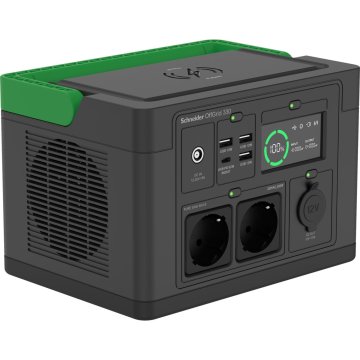 APC Schneider OffGrid prenosna napajalna postaja 330, 332Wh litij-ion, 2 Schuko, sinusni valovi