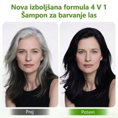 Smania Šampon za barvanje las na črno BlackRevive