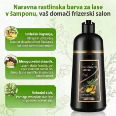 Smania Šampon za barvanje las na črno BlackRevive