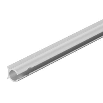 Northix Držalo za tendo aluminij 90° Ø9 mm x 1,2 m