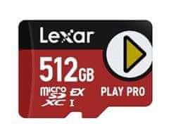 Lexar microSDXC PLAY PRO 512GB Express 7