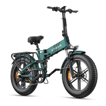 Engwe ENGINE PRO 2.0 zložljivo električno kolo baterija 52 v 16 ah navor 75 nm najvišja hitrost 25 km/h pnevmatike 20x4.0 doseg do 130 km hidravlične zavore