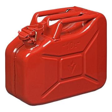 Northix Posoda za jerry 10L kovinska rdeča Odobreno s strani UN & TüV/GS
