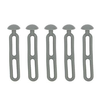Northix Napenjalci trakov za lestve 10,5cm z gumbom - set 5 kosov