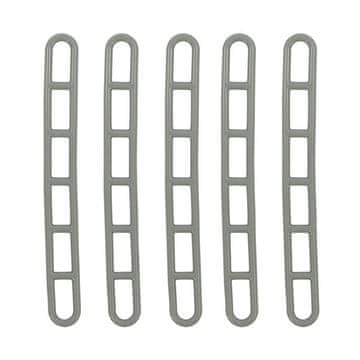 Northix Napenjalci trakov za lestve 22,5cm 6 lukenj - komplet 5 kosov