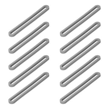 Northix Gumijast napenjalni obroč 130 x 5 x 5 mm - komplet 10 kosov