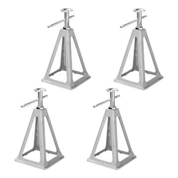 Northix Stojala za stabilizatorje - komplet 4 kosov aluminij