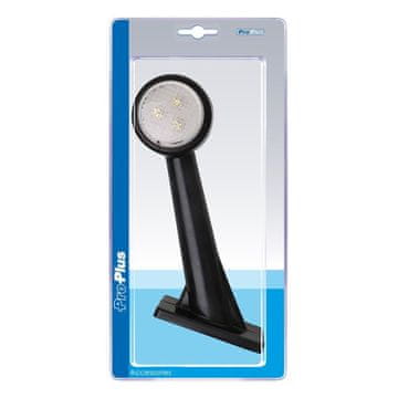 Northix Obrisna svetilka 12 24V rdeče bela 166x193mm LED levo v pretisnem omotu