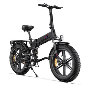 Engwe ENGINE X zložljivo električno kolo motor 250 w baterija 48 v 13 ah navor 55 nm najvišja hitrost 25 km/h pnevmatike 20x4.0 doseg do 120 km mehanske zavore