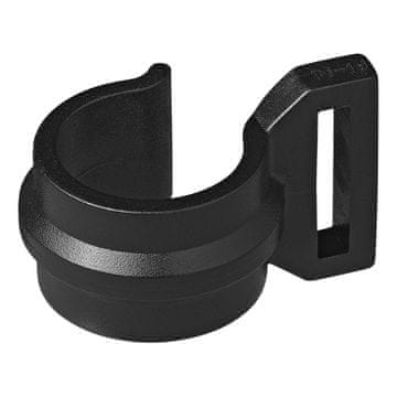 Northix Sponka za šotor 20-25 mm z režo črna 4 kosi v pretisnem omotu