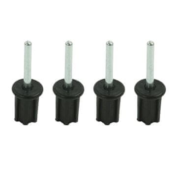 Northix Nastavek za palico za šotor 22 mm 4 kosi v pretisnem omotu