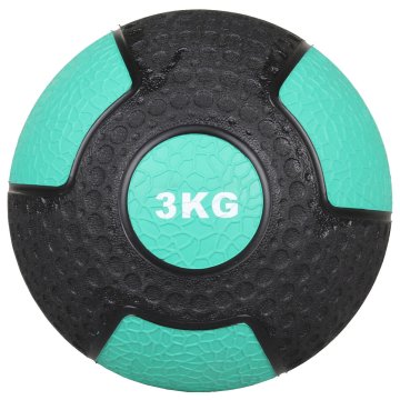 Gumijasta medicinska žoga z vdolbino, teža 3 kg