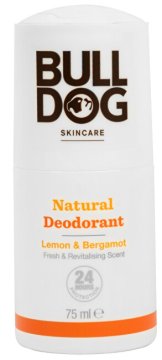 Bulldog Naravni dezodorant kroglica (naravni dezodorant Lemon & Bergamot, svež in poživljajoč vonj) 75 ml