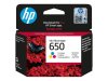 HP 650 originalna trobarvna kartuša Ink Advantage