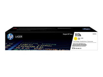HP 117A rumena originalna laserska kartuša s tonerjem