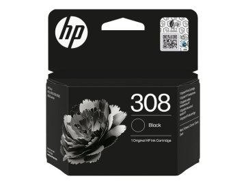 HP 308 originalna črna kartuša