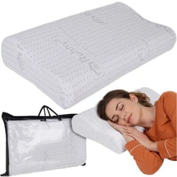 MG DreamWell ortopedska blazina 49x30cm, bela