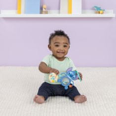 Bright Starts Senzorična igrača z obročem C Stitch Tummy Tumble 0m+