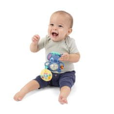Bright Starts Senzorična igrača z obročem C Stitch Tummy Tumble 0m+