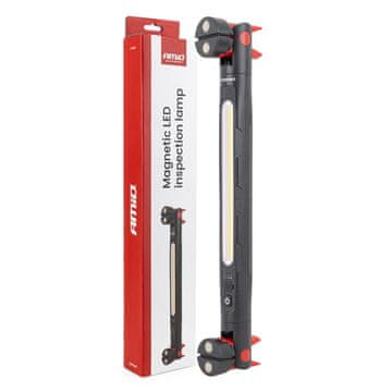 LAMPA AMiO LED inspekcijska svetilka z magnetom in sponko, 4000 mAh