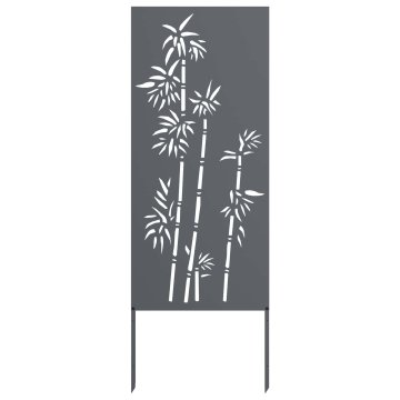 Vidaxl Zaslon za zasebnost v vrtu Antracit 50 x 140 cm Mnogi jeklo