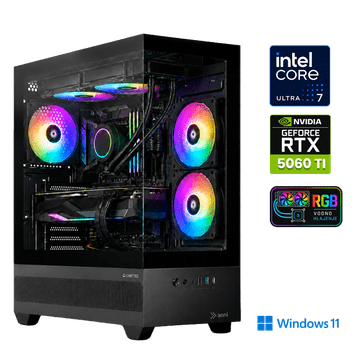 Anni Gamer Extreme Lite računalnik, Intel Core Ultra 7 265F, 16GB, SSD1TB, RTX 5060 Ti, W11H