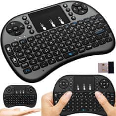 Retoo Brezžična mini tipkovnica i8 smart TV Bluetooth