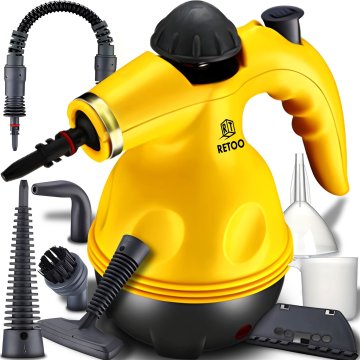 Retoo Parni čistilec, parni mop, 100 W, komplet XXL
