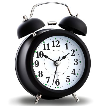 Retoo Retro ura, klasična budilka na baterije, glasen alarm, idealna kot klasično darilo