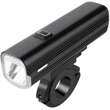 Retoo Kolesarska svetilka LED sprednja svetilka z USB-priključkom za kolesarski volan, močna 1000 lm