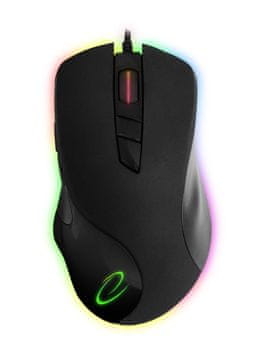 Northix Žična optična RGB miška Esperanza Aquila