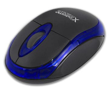 Northix Ekstremna brezžična Bluetooth optična miška 3D Cyngus Blue