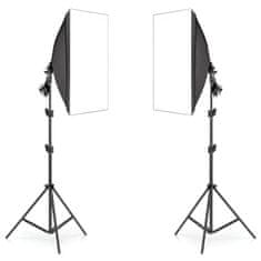 Retoo Fotografske luči, stojalo, softbox 50 × 70 cm - - druge žarnice