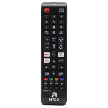 Retoo Univerzalni daljinski upravljalnik za televizor Samsung smart Netflix - tipka za Netflix in Amazon prime