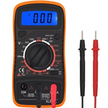 Retoo Univerzalni digitalni LCD multimeter za merjenje toka