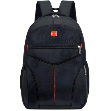 Retoo Športni, šolski in turistični nahrbtnik, črn, mestni, velik, unisex