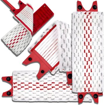 Retoo 3 × nadstavek za Vileda ultramax mop, ploski, iz mikrovlakna, konica