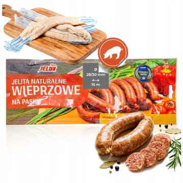 shumee Svinjska čreva 28/30 10 M za belo šlezijsko podeželsko klobaso na PASK