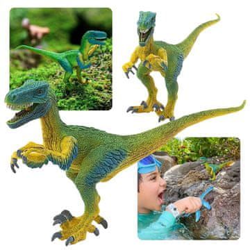Schleich SLH14585 Schleich Dinosaurus - Dinozaver Velociraptor, figurica za otroke od 4 let