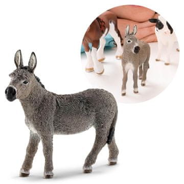 Schleich SLH13772 Schleich Farm World - Osel, otroška figurica za starost 3+